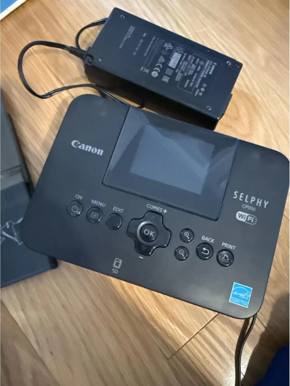 Canon SELPHY CP1000 Compact Photo Printer with Power Adapter